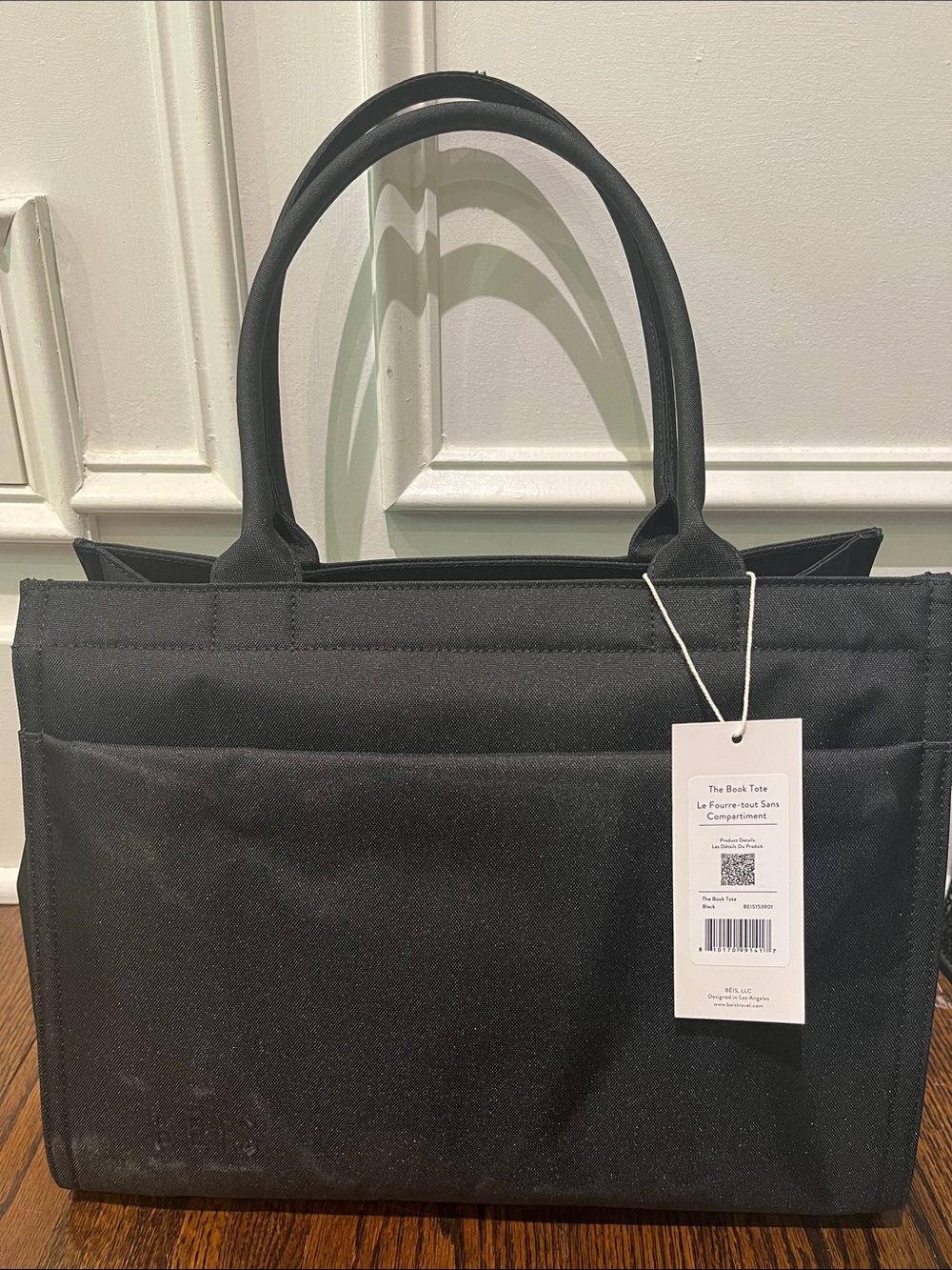 Beis Black Book Tote NWT